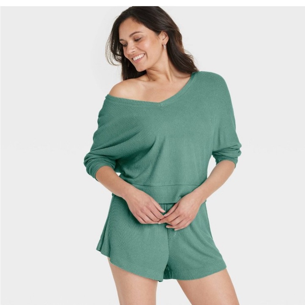 Auden - Sage Green Cozy Ribbed Pullover